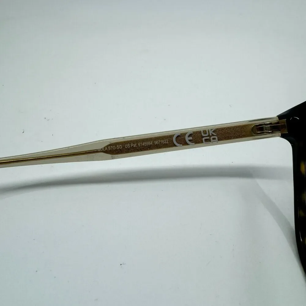 Maui‎ Jim Sunglasses Frames MJ821-10E ISOLA 58-17-145 Tortoise Full Rim H11649